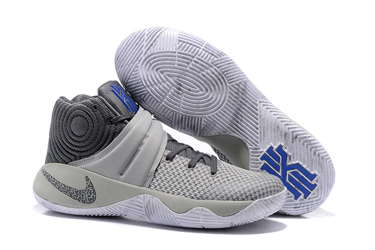 Nike Kyrie 2 Golf Grey Basketball Shoes - Click Image to Close